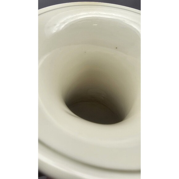 Vintage Schaubach Kunst Floral Tapered Hand Painted Vase Germany 8" Excellent - Picture 14 of 16